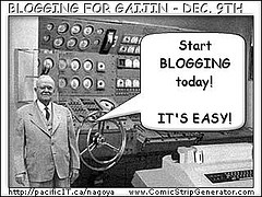 start blogging! by Robert Sanzalone